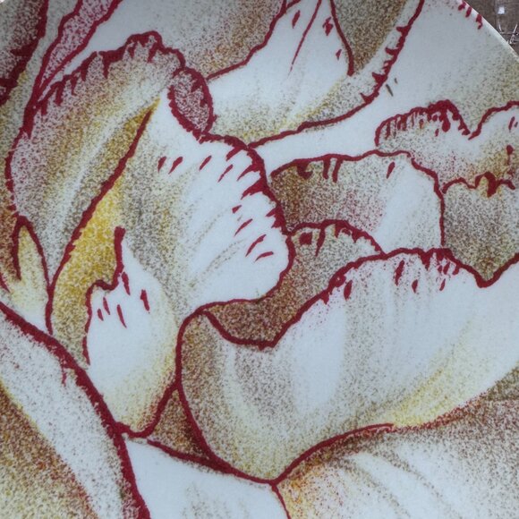 John Derian For Target Melamine Salad Plates Set Of 4 Floral Pattern 8.5" D - Picture 10 of 12